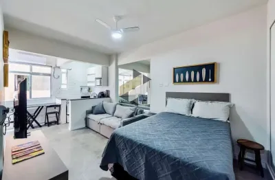 Kitnet / Stúdio à venda na Avenida Bartolomeu de Gusmão, Boqueirão, Santos