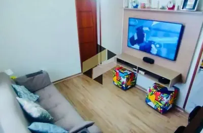 Apartamento para venda em santos, embaré, 2 dormitórios, 1 banheiro, 1 vaga