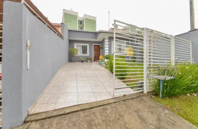 Sua casa dos sonhos no jd. osasco! liberdade, quintal e a melhor localização na divisa com curitiba!