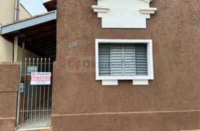 Casa para locação em pirassununga, jardim carlos gomes, 1 dormitório, 1 banheiro
