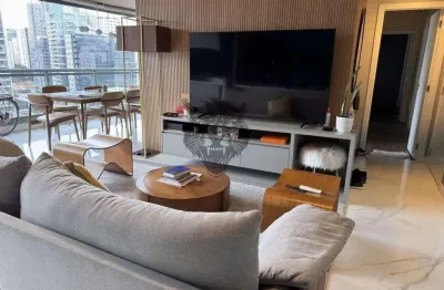 Lindo apto no itaim de 132 m² - 3 quartos - 2 vagas - localização estratégica