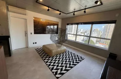 Apto de 73 m² - vila olimpia - 1 suite - lavabo - 1 vaga de garagem e mobiliado