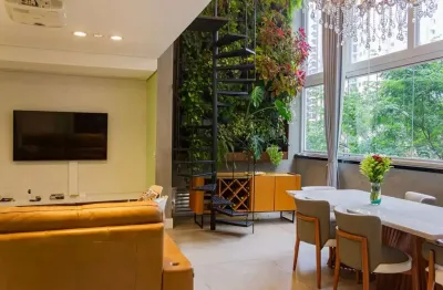 Apartamento tipo para locação em perdizes com 5 quartos, sendo 2 suítes, 176m²