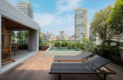 Cobertura para venda em vila nova conceição com 1 quarto, sendo 1 suíte , 213m²