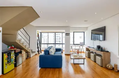 Cobertura para venda em Brooklin com 2 quartos, sendo 1 suíte , 210m²