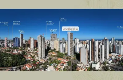 Lançamento com 4 suítes casa dos sombreiros caminho das árvores salvador ba..