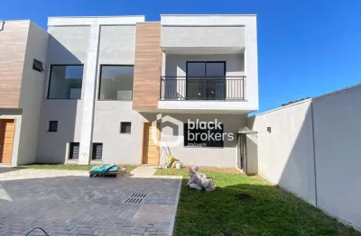 Sobrado condomínio fechado  3 quartos à venda, 114 m² por r$ 689.000,00 - boqueirão - curitiba/pr