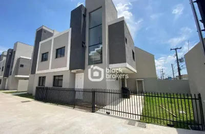 Sobrado 3 quartos, amplo terreno à venda, 105 m² por r$ 639.000 - uberaba - curitiba/pr