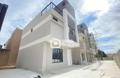 Sobrado com 3 dormitórios à venda, 131 m² por r$ 599.900,00 - xaxim - curitiba/pr