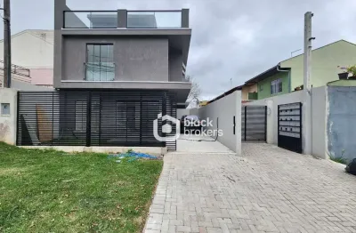 Elegante sobrado com 3 dormitórios sendo uma suite com espaço para closet .alto boqueirão-curitiba-pr