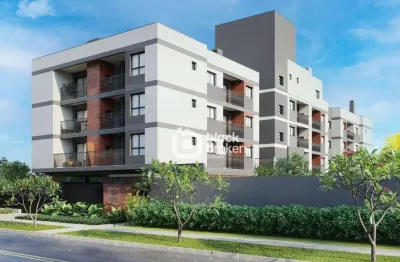 Apartamento com 2 dormitórios à venda, 49 m² por r$ 300.000,00 - planta bairro weissópolis - pinhais/pr