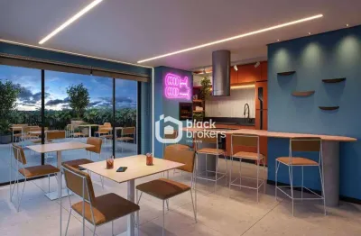 Studio com 1 dormitório à venda, 26 m² por r$ 299.900,00 - cristo rei - curitiba/pr