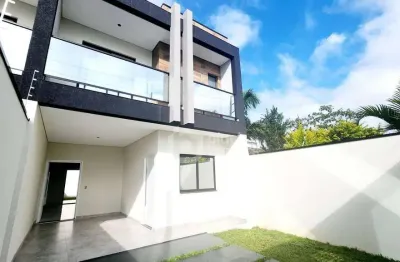 Excelente oportunidade com 3 suítes e quintal com churrasqueira, no centro de são josé dos pinhais- pr