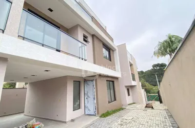 Sobrado novo 3 quartos, 135 m² á venda por r$ 800.000 - xaxim - curitiba/pr