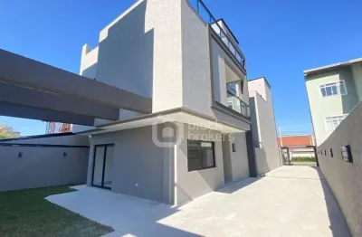Sobrado 3 suítes 3 vagas de garagem  à venda, 148 m² por r$ 1.070.000 - hauer - curitiba/pr