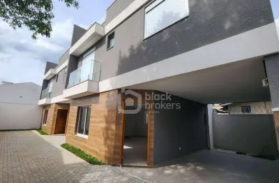 Sobrado com 3 dormitórios à venda, 172 m² por r$ 920.000 - portão - curitiba/pr