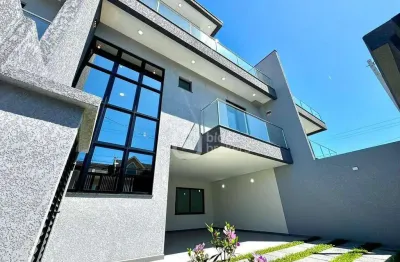 Sobrado com 3 dormitórios à venda, 176 m² por r$ 1.398.000 - cruzeiro - são josé dos pinhais/pr