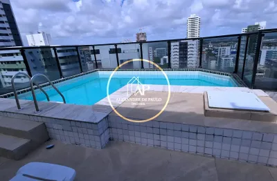 Apartamento com 3 quartos, piscina, 1 vaga coberta,  em boa viagem - recife - pe