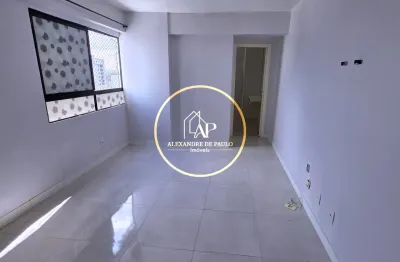 Apartamento 37 m² piscina, academia, vaga coberta, lavanderia, 50 m da praia no  pina - recife - pe