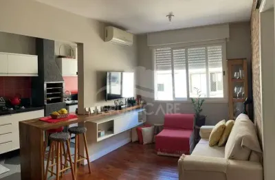 Apartamento à venda no bairro petrópolis com 38 m² e 1 dormitório/quarto.