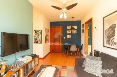 Apartamento à venda no bairro azenha, 50 m² com 2 dormitórios/quartos disponíveis.
