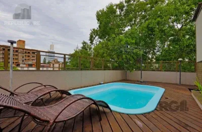 Apartamento cobertura à venda no bairro petrópolis com 382 m² e 3 dormitórios/quartos.