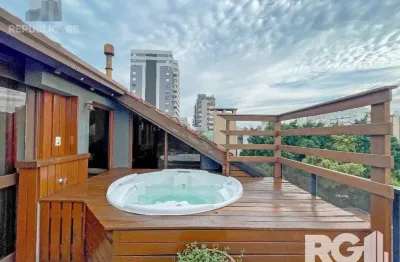 Cobertura à venda com 3 dormitórios no bairro são joão, área de 234 m²