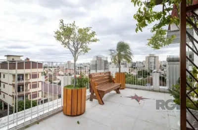 Cobertura à venda no bairro partenon com 163 m² e 3 dormitórios/quartos disponíveis