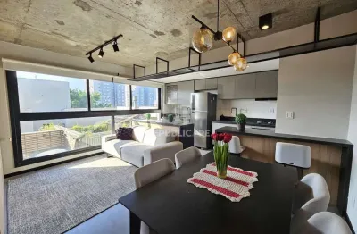 Apartamento studio à venda no bairro menino deus com 43 m² e 1 dormitório/quartos.