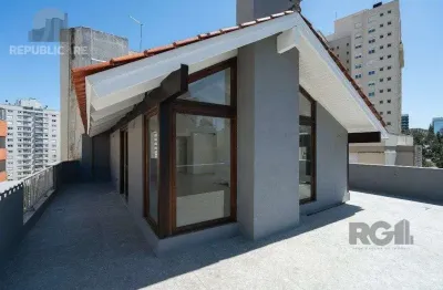 Apartamento cobertura à venda no bairro auxiliadora com 3 dormitórios/quartos e 244 m².
