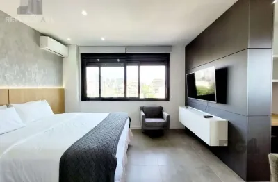 Apartamento studio à venda no bairro mont serrat com 47m² e 1 dormitório/quartos