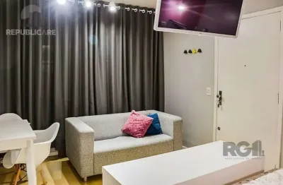 Apartamento studio à venda no bairro menino deus com 27 m² e 1 dormitório/quarto.