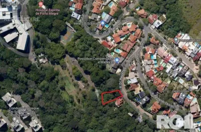 Terreno à venda no bairro teresópolis com área disponível para construção.