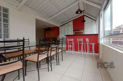 Apartamento cobertura à venda na praia de belas com 123m² e 2 dormitórios/quartos.