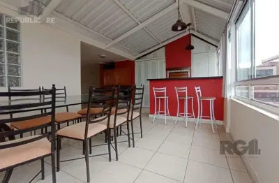 Cobertura à venda na praia de belas com 123 m² e 2 dormitórios/quartos disponíveis