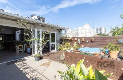 Apartamento cobertura à venda no bairro petrópolis com 219 m² e 4 dormitórios