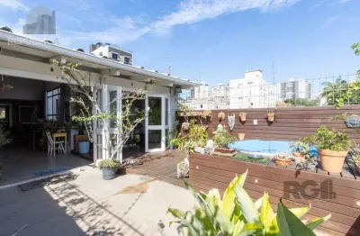 Apartamento cobertura à venda no bairro petrópolis com 219 m² e 4 dormitórios/quartos.