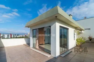 Apartamento cobertura à venda no menino deus com 211m² e 3 dormitórios/quartos