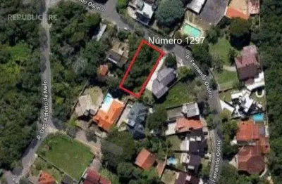 Terreno à venda no bairro teresópolis com área total disponível para construção