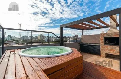 Apartamento cobertura à venda em petrópolis, 197 m² com 4 dormitórios/quartos disponíveis.