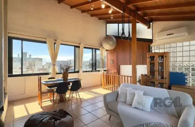 Cobertura à venda no menino deus com 126 m² e 3 dormitórios/quartos.