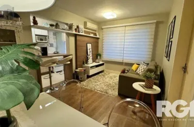 Apartamento à venda no bairro auxiliadora com 52 m² e 1 dormitório/quarto.