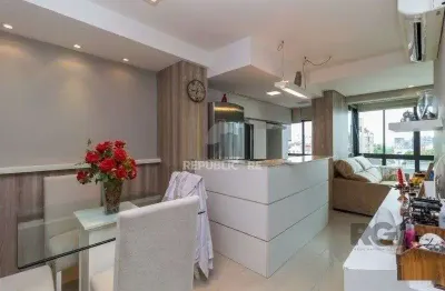 Apartamento à venda no bairro menino deus com 38 m² e 1 dormitório/quarto disponível.
