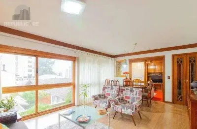 Apartamento à venda no menino deus com 120m² e 3 dormitórios/quartos disponíveis.