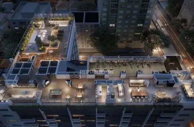 Apartamento à venda no bairro rio branco com 34 m² e 1 dormitório/quarto disponível.