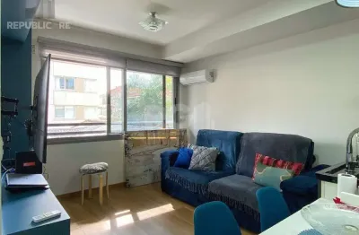 Apartamento à venda no menino deus com 41m² e 1 dormitório/quarto disponível