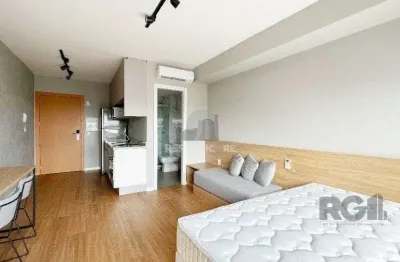 Apartamento à venda com 29 m² e 1 dormitório/quartos no bairro petrópolis
