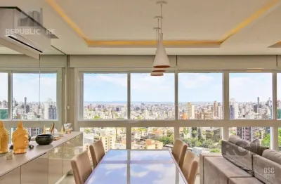 Apartamento à venda no bairro petrópolis com 126 m² e 3 dormitórios/quartos disponíveis.