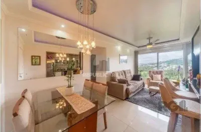 Apartamento à venda com 72m², 3 dormitórios/quartos no bairro cavalhada