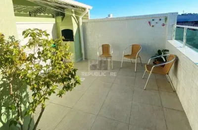 Cobertura à venda no bairro azenha com 86 m² e 2 dormitórios/quartos disponíveis